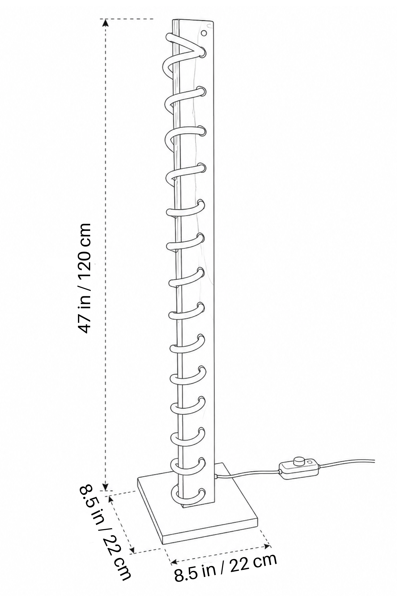 Helix Glow Floor Lamp