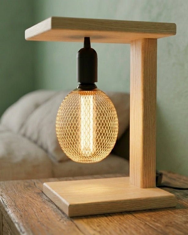 Wooden Table Lamp