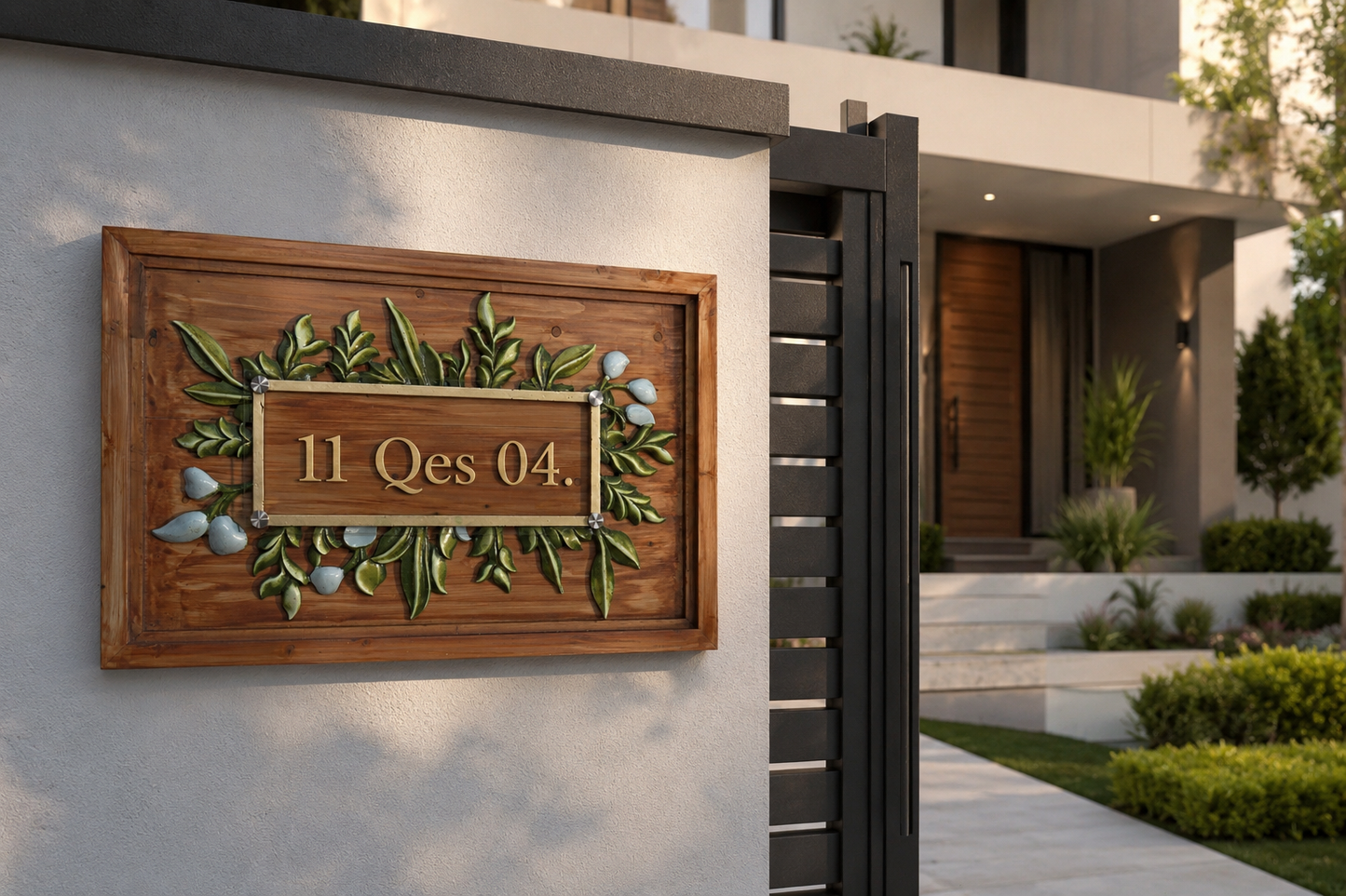 The Grove (House Name Plate)