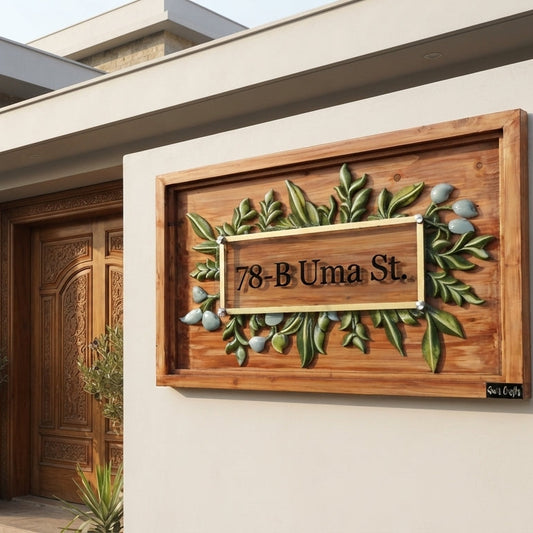 The Grove (House Name Plate)