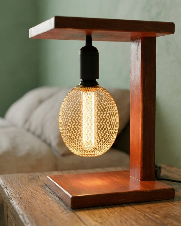 Wooden Table Lamp