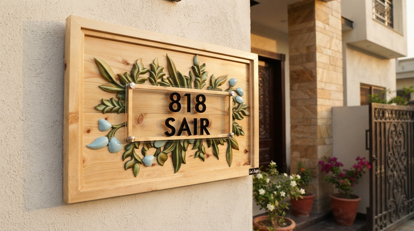 The Grove (House Name Plate)