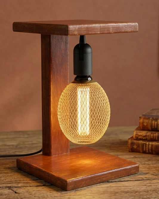 Wooden Table Lamp